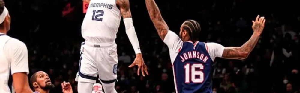  灰熊莫兰特闪电突破撕裂湖人防守