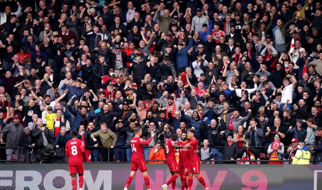  利物浦客场绝杀延续不败神话