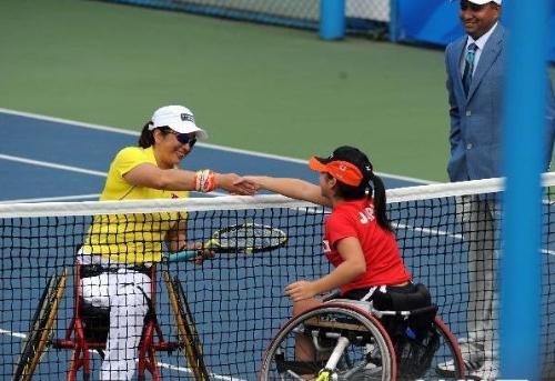  残疾运动员轮椅网球赛落幕，无障碍设施获好评